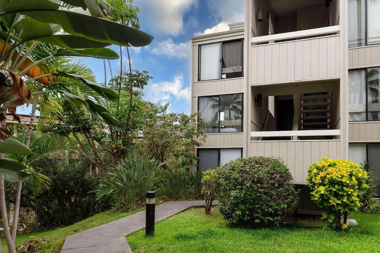 Dom wakacyjny Kailua Bay Resort 4-206 Corner Oceanview Downtown Unit