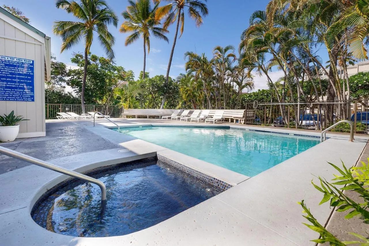 Dom wakacyjny Kailua Bay Resort 4-206 Corner Oceanview Downtown Unit